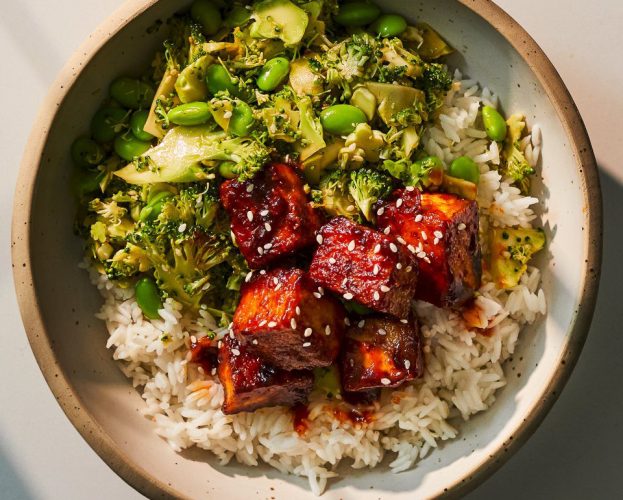 Sriracha tofu