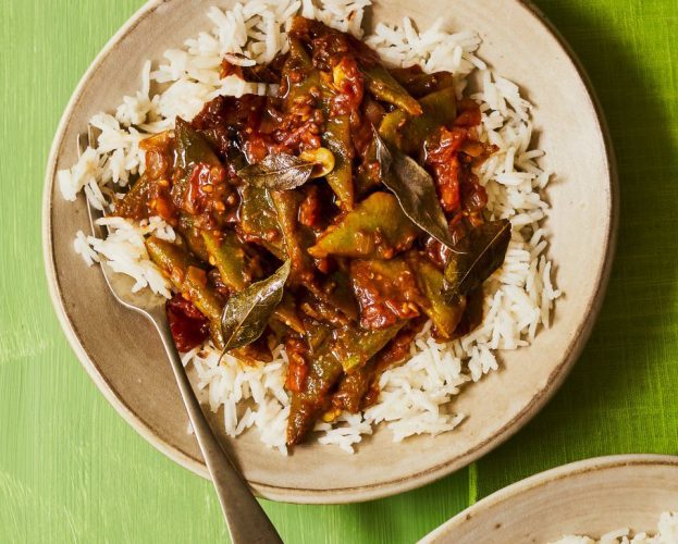 Runner bean curry