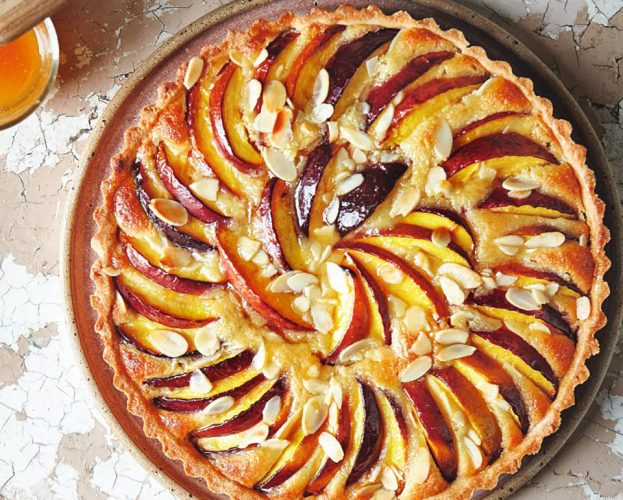 Nectarine tart