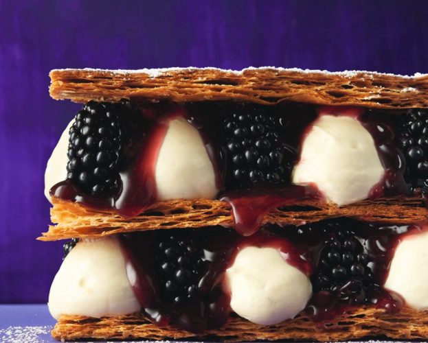 blackberry Millefeuille