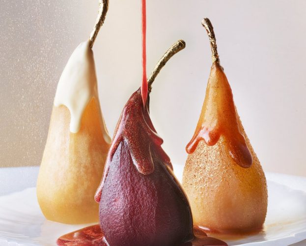 Mulled pears