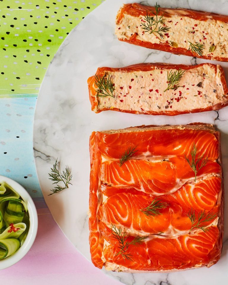 Trout terrine