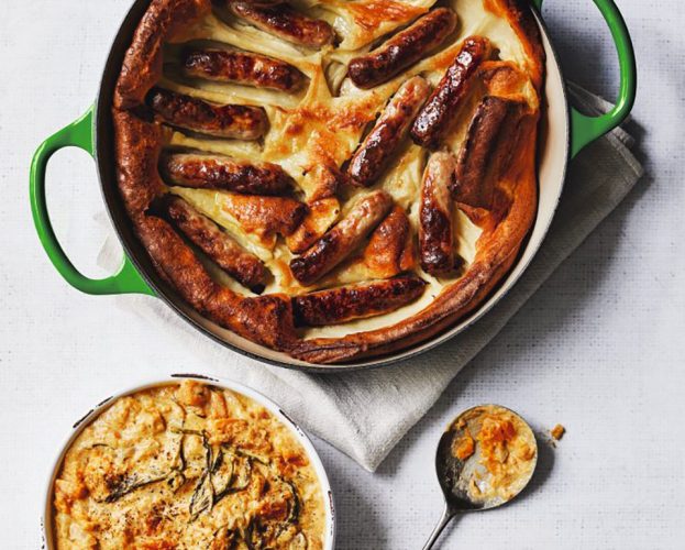 Chipolata toad in the hole