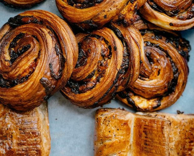 A selection of pastries