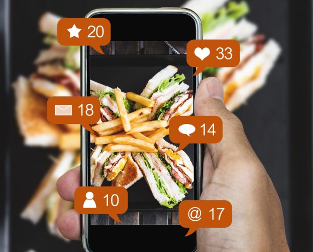TikTok and social media food