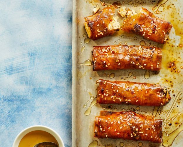 Feta filo cigars