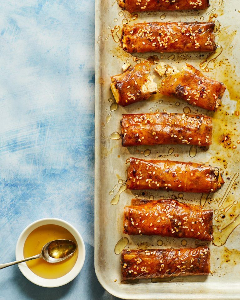 Feta filo cigars