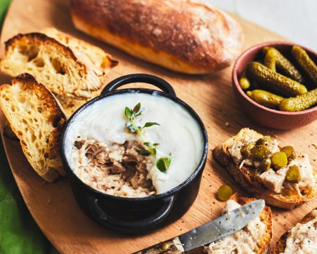 Classic pork rillettes recipe