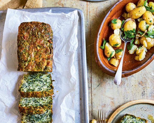 Gennaro Contaldo's sformato di spinaci (cheesy spinach terrine)