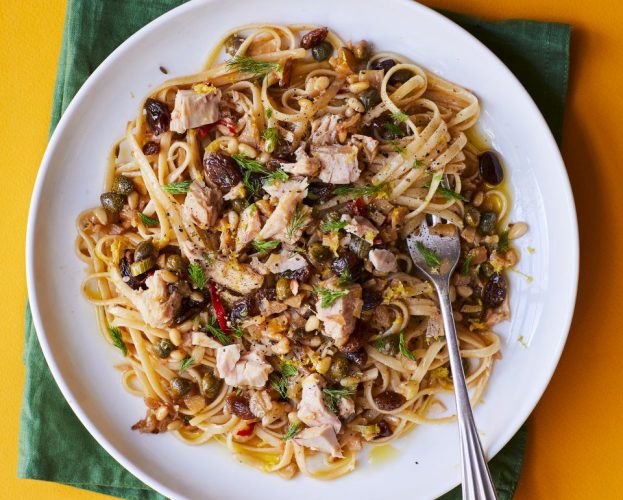 Sicilian tuna pasta