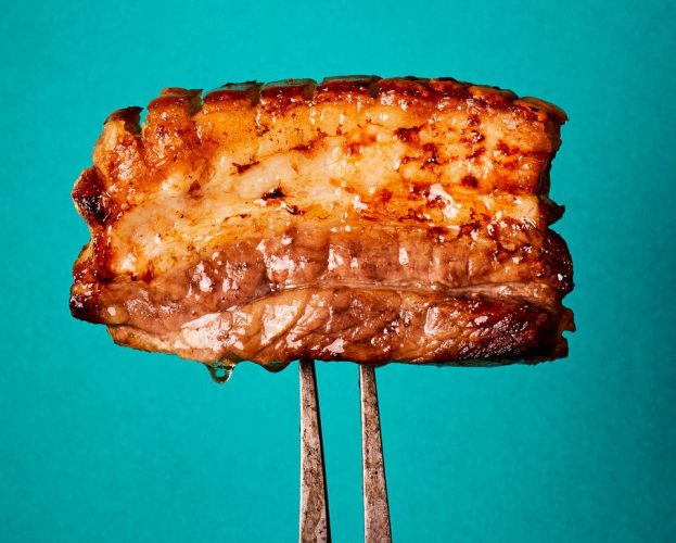 Air fryer pork belly