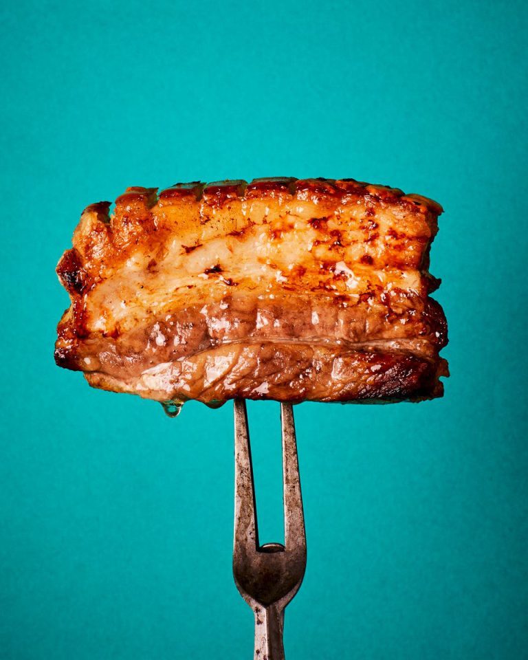 Air fryer pork belly