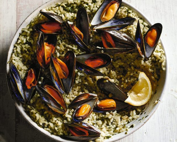 Rich Stein's arroz verde