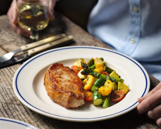Michel Roux Jr's pork steaks
