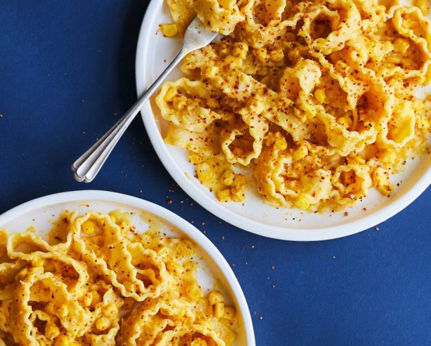 Sweetcorn pasta