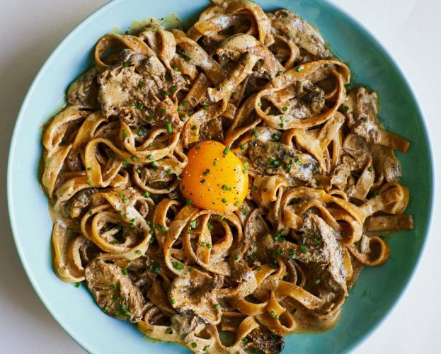 Mushroom pasta