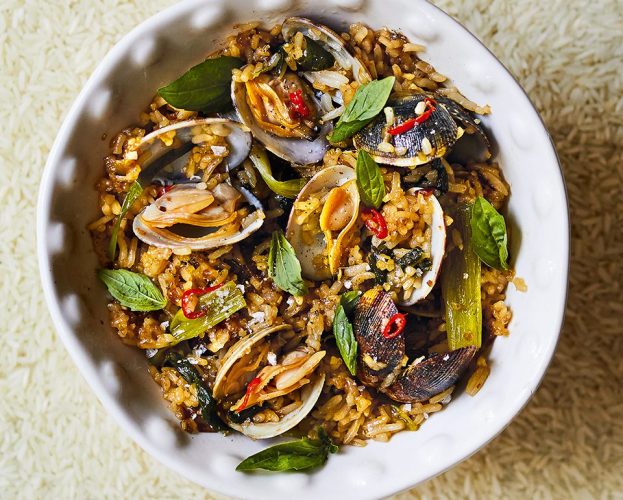 Clam and lemongrass