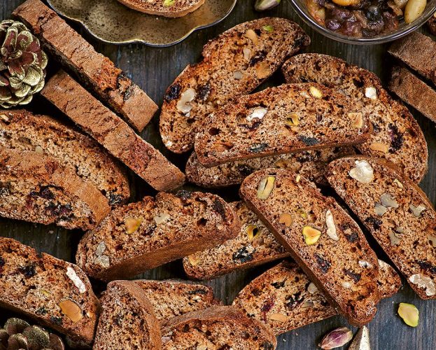 Mince pie biscotti