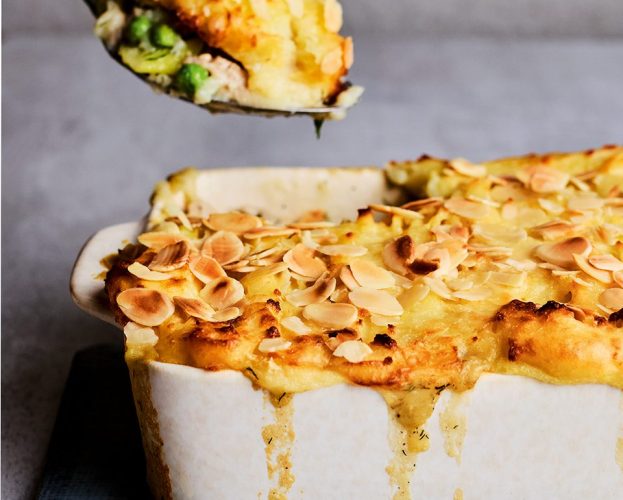 Fisherman's chicken pie