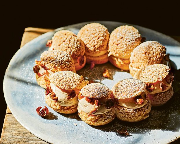 Hazelnut paris-brest