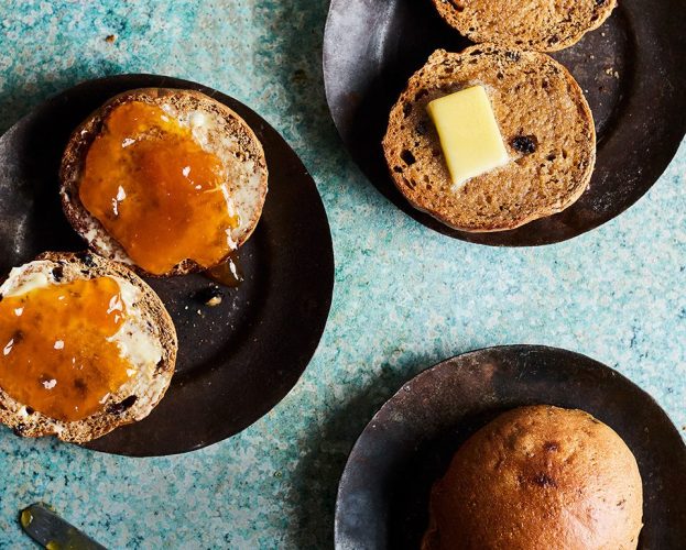 Toasted chai teacakes