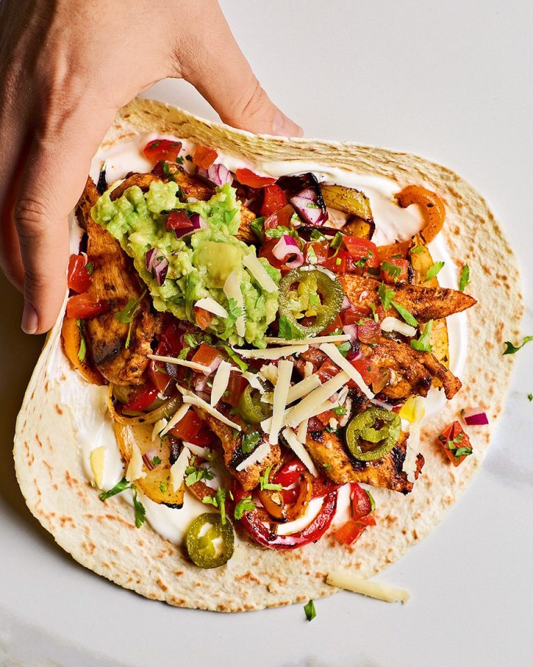 Chicken fajitas