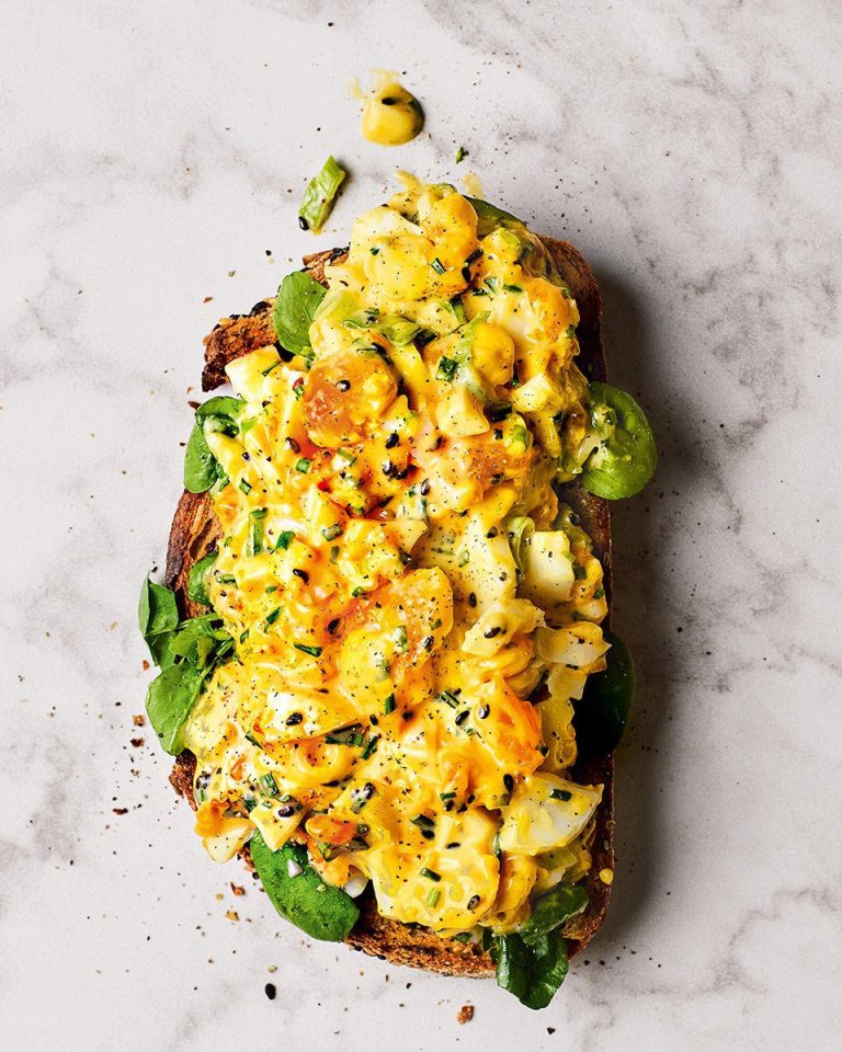 Sesame and lime duck egg mayo
