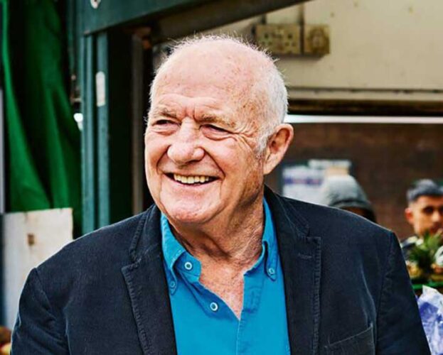 Rick Stein headshot in Padstow