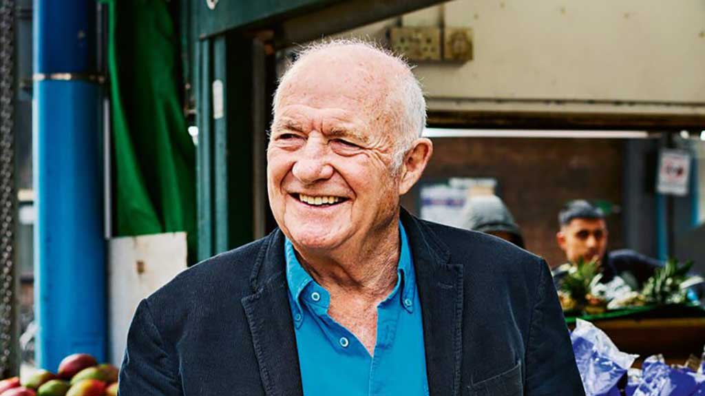 Rick Stein headshot in Padstow
