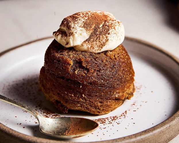Steamed Vietnamese coffee cakes