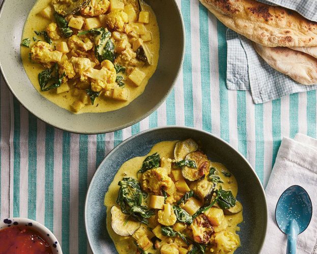 Air fryer korma