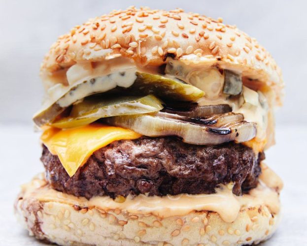 The ultimate homemade beef burgers