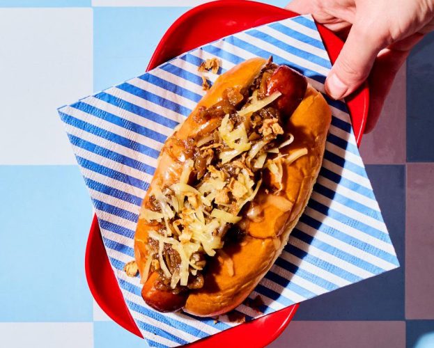 Loaded hot dogs
