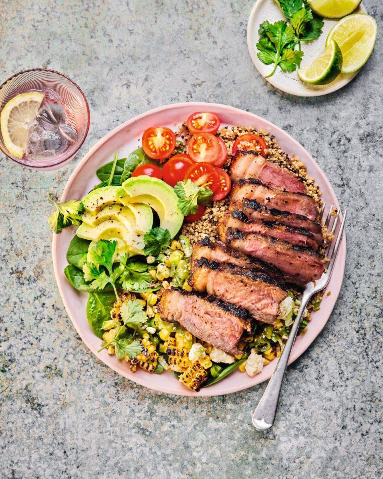 Emily English’s chipotle steak bowls