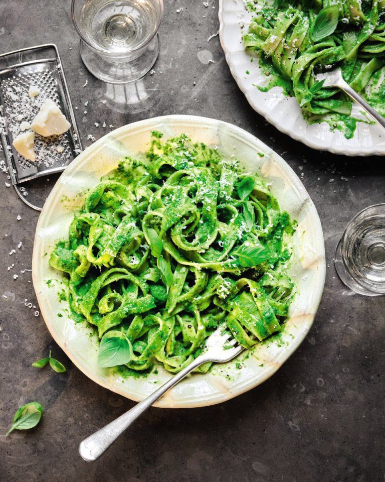 Emily English’s simple super greens pasta