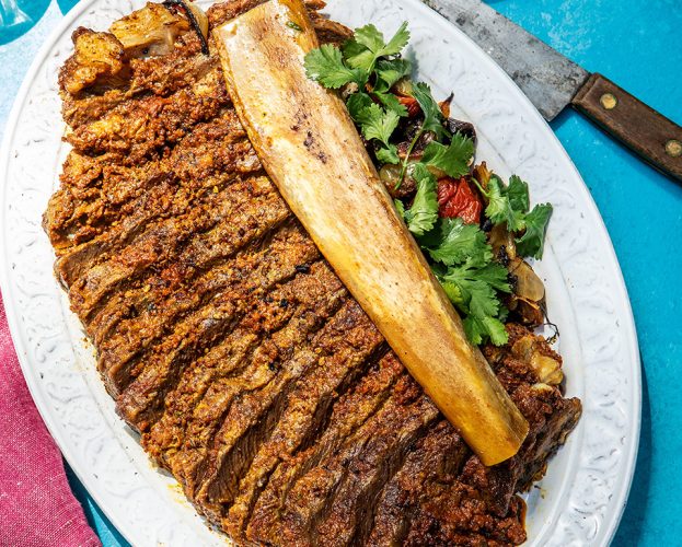 Rajasthani-style smoked short rib