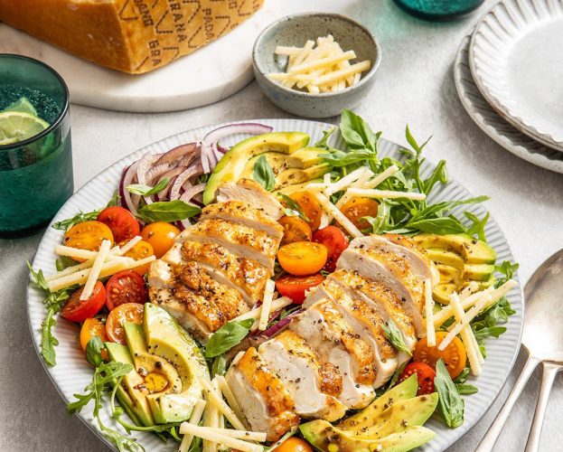 Chicken and Grana Padano salad