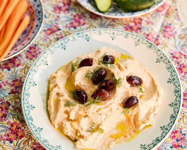 Cheat's taramasalata